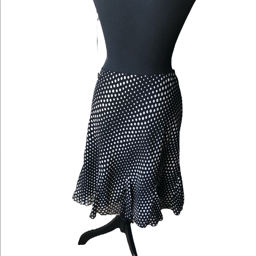 INC International Concepts Trumpet Flare Silk Skirt — Size 8